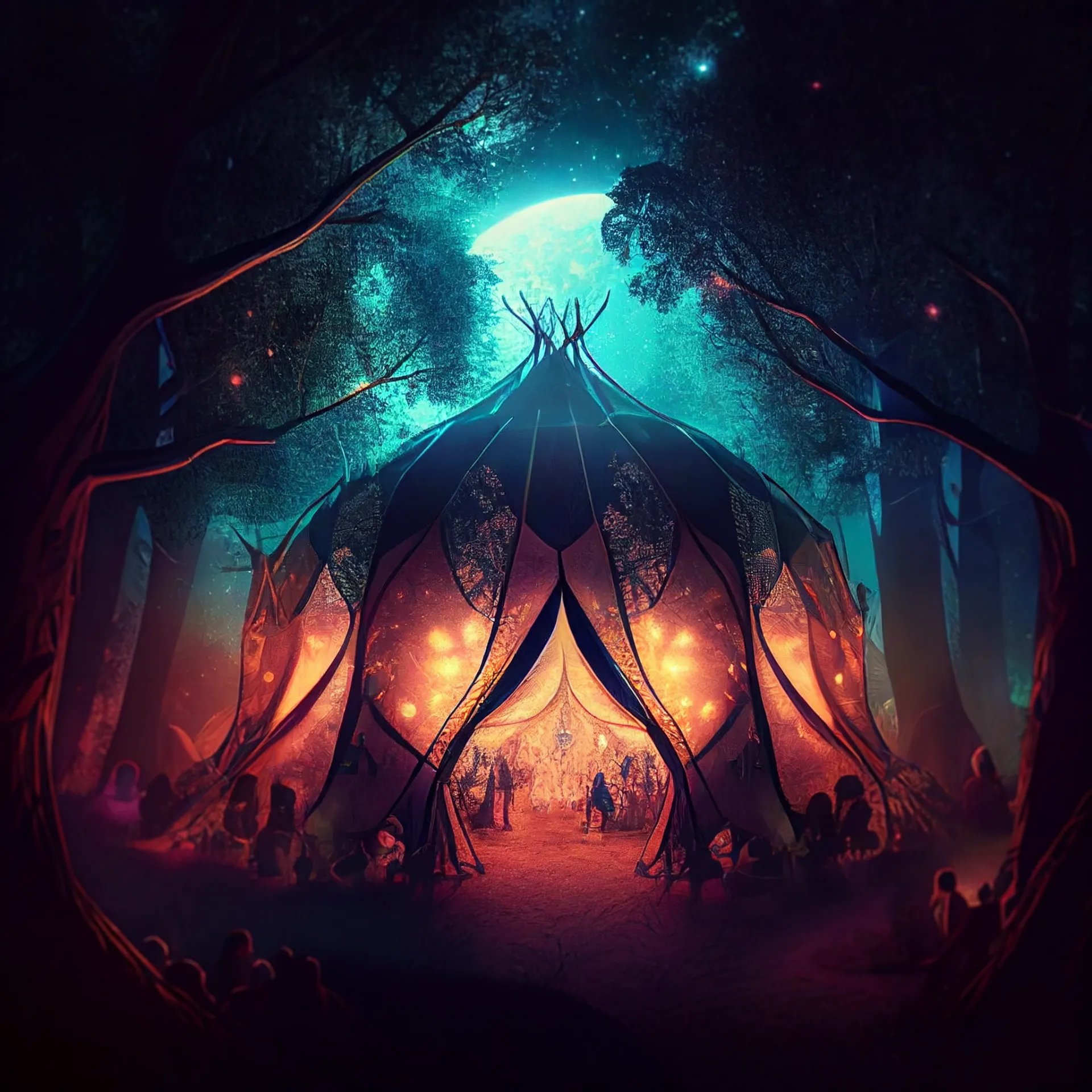 bliss-boogie-tent-night-forest1